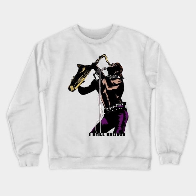 Lost boys saxophone player Crewneck Sweatshirt by Charlie77